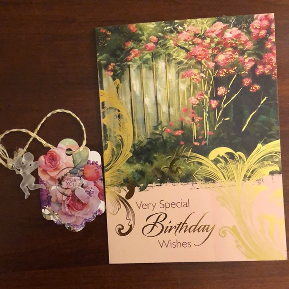 Birthday Greeting Card Too include a handcrafted gift 🎁 tag & envelope - Picture 9 of 11